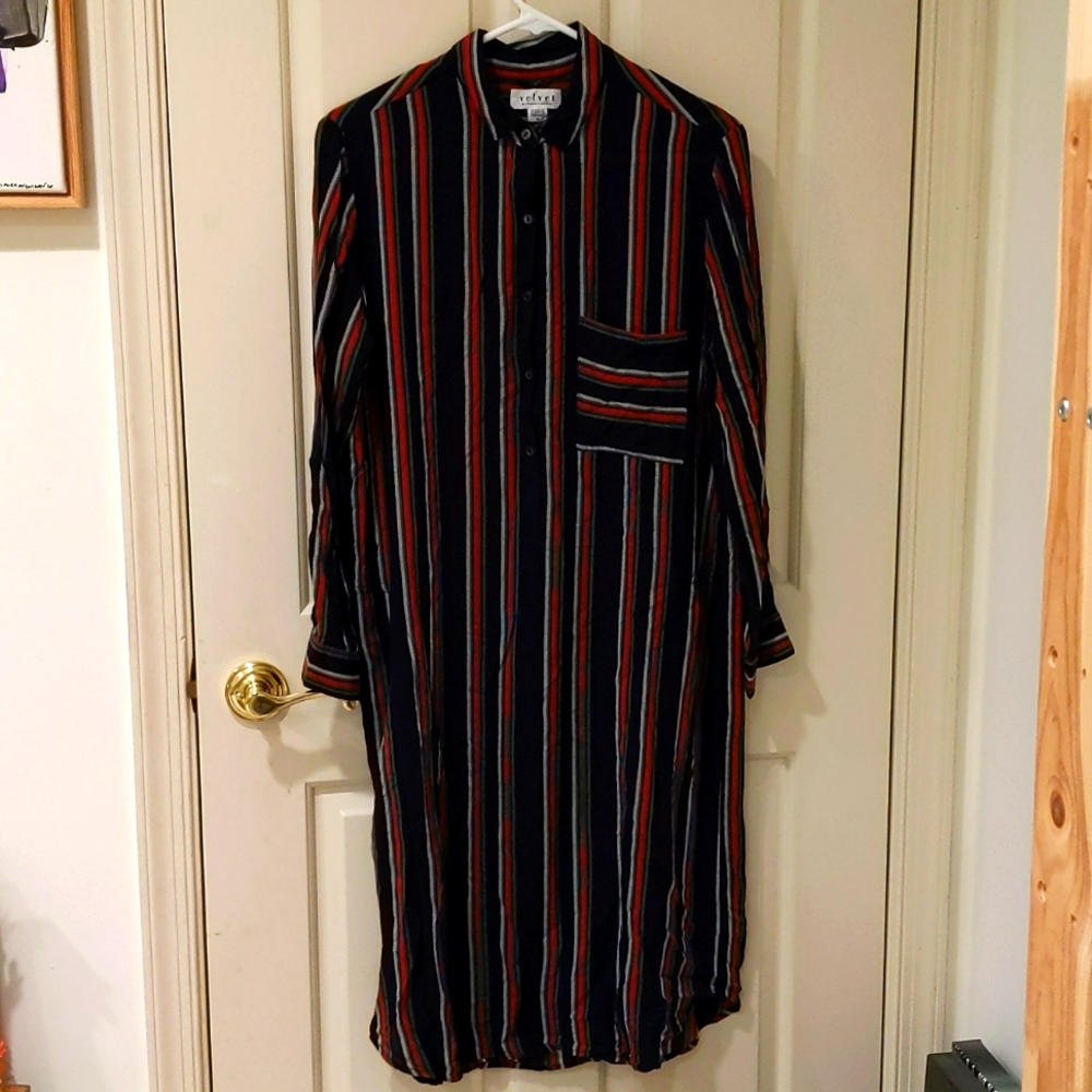 Graham and Spencer tunic with waist tie, from anthropologie.